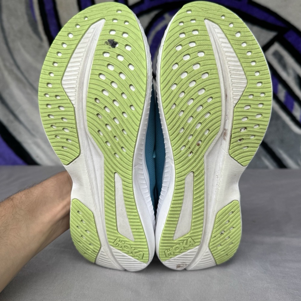 Size 8.5B - Hoka One One Womens Mach 6 1147810 CSSW Blue Running Shoes Sneakers - Picture 8 of 10